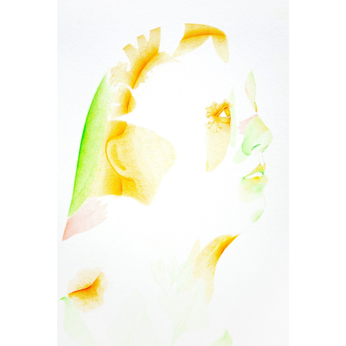 Flowery woman