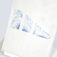 "Pied fleuri-bleu"| Dessin original